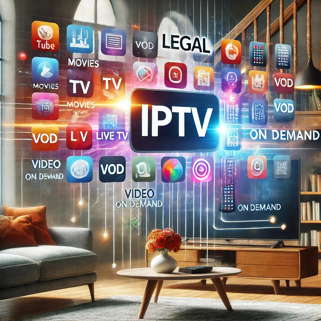 Are there free IPTV services with VOD, and are they legal?