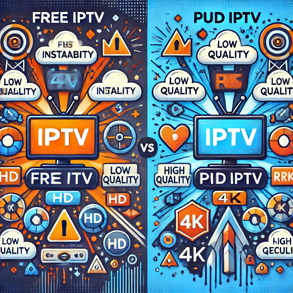 Gratis vs. Betaalde IPTV: Een vergelijking naast elkaar